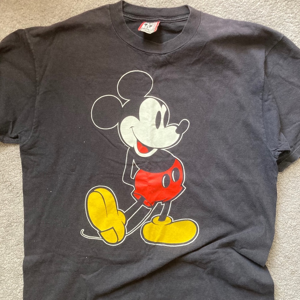Vintage 1980s Disney Mickey Mouse big print